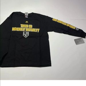 NHL LA Kings Youth Long Sleeve Tee Size S NEW WITH TAGS